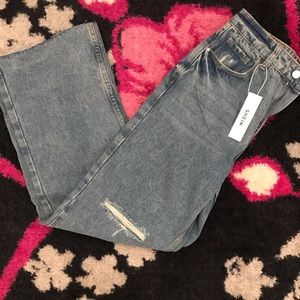 High-Waisted Vintage Boyfriend Jeans